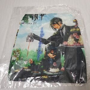 Black Butler Drawstring Bag Sebastian Michaelis and Ciel Phantomhive Manga Art